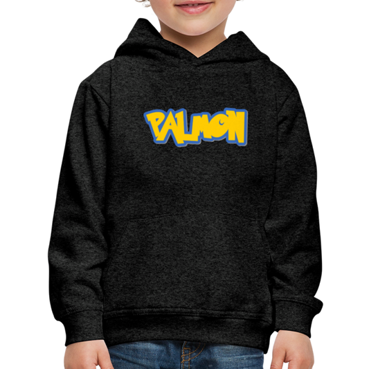 PALMON Videogame Gift for Gamers & PC players Kids‘ Premium Hoodie - charcoal grey