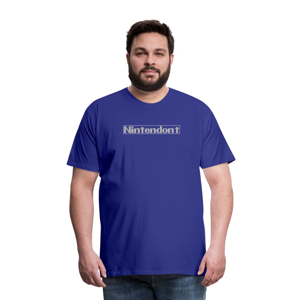 Nintendont funny parody Videogame Gift for Gamers Men's Premium T-Shirt - royal blue
