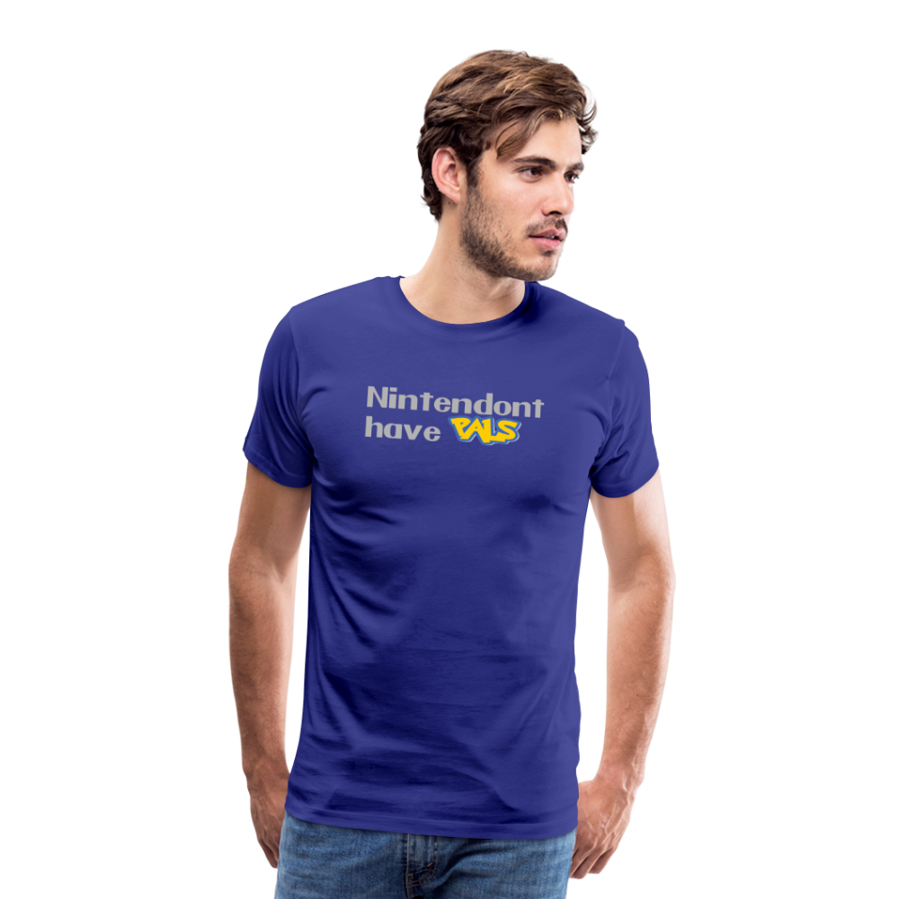 Nintendont have Pals funny Videogame Gift Men's Premium T-Shirt - royal blue