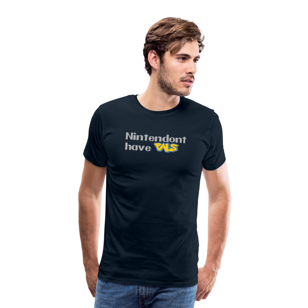 Nintendont have Pals funny Videogame Gift Men's Premium T-Shirt - deep navy