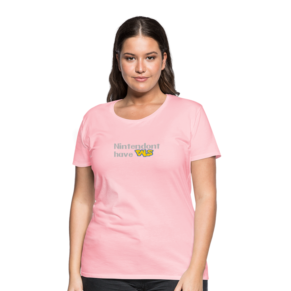 Nintendont have Pals funny Videogame Gift Women’s Premium T-Shirt - pink