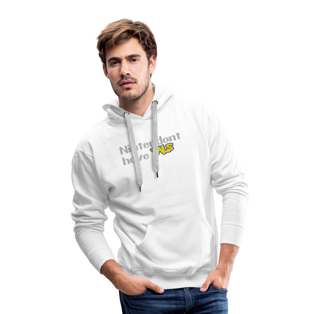 Nintendont have Pals funny Videogame Gift Men’s Premium Hoodie - white