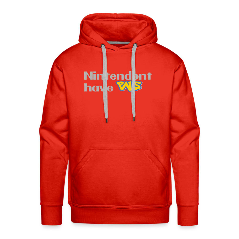 Nintendont have Pals funny Videogame Gift Men’s Premium Hoodie - red