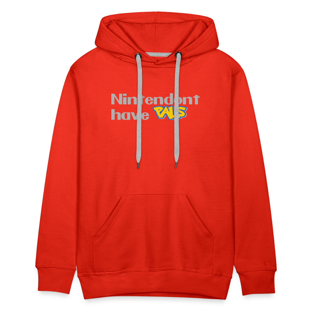 Nintendont have Pals funny Videogame Gift Men’s Premium Hoodie - red