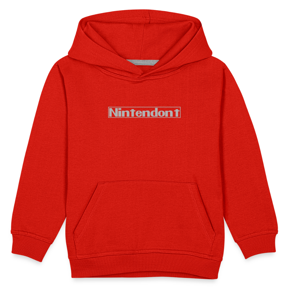 Nintendont funny parody Videogame Gift for Gamers Kids‘ Premium Hoodie - red