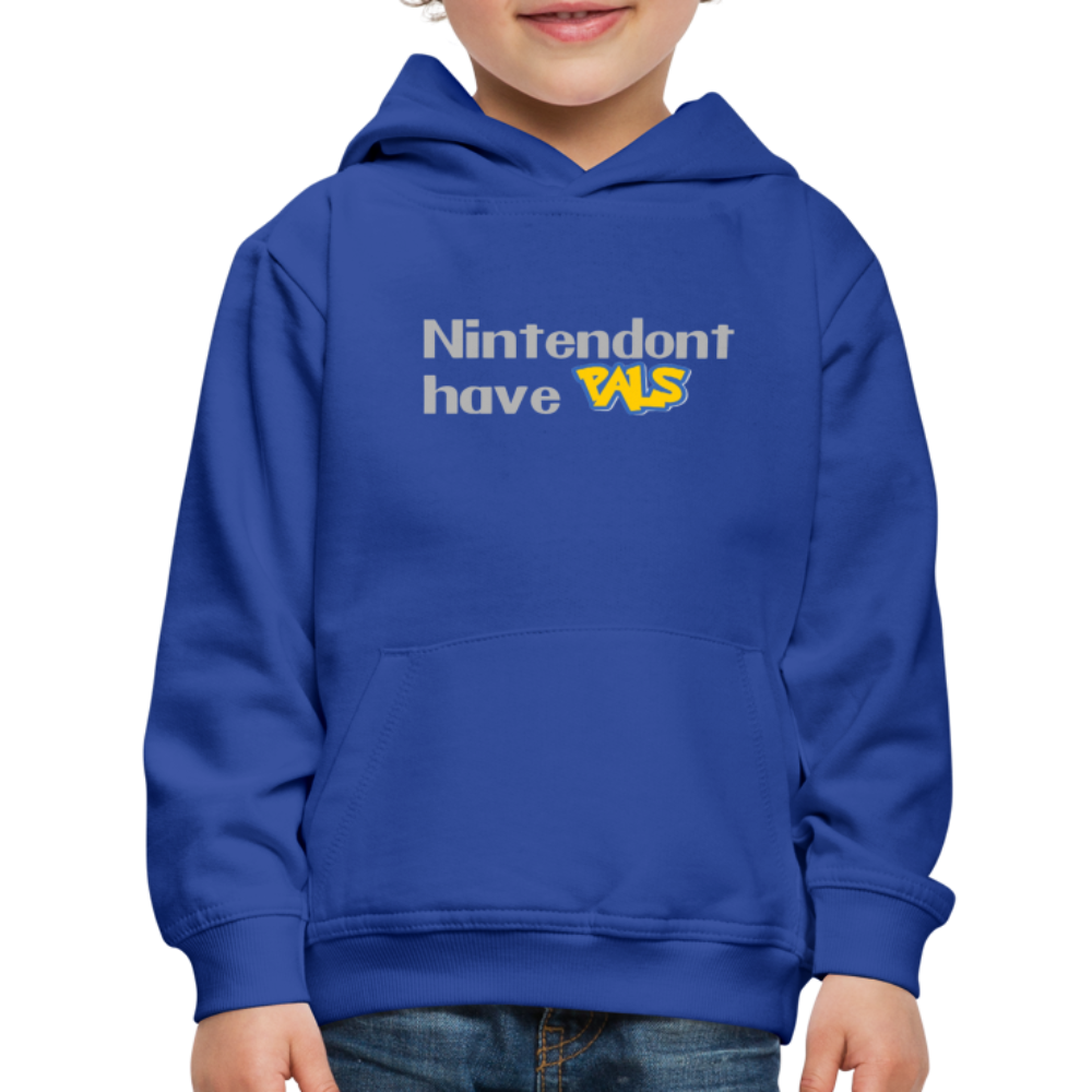 Nintendont have Pals funny Videogame Gift Kids‘ Premium Hoodie - royal blue