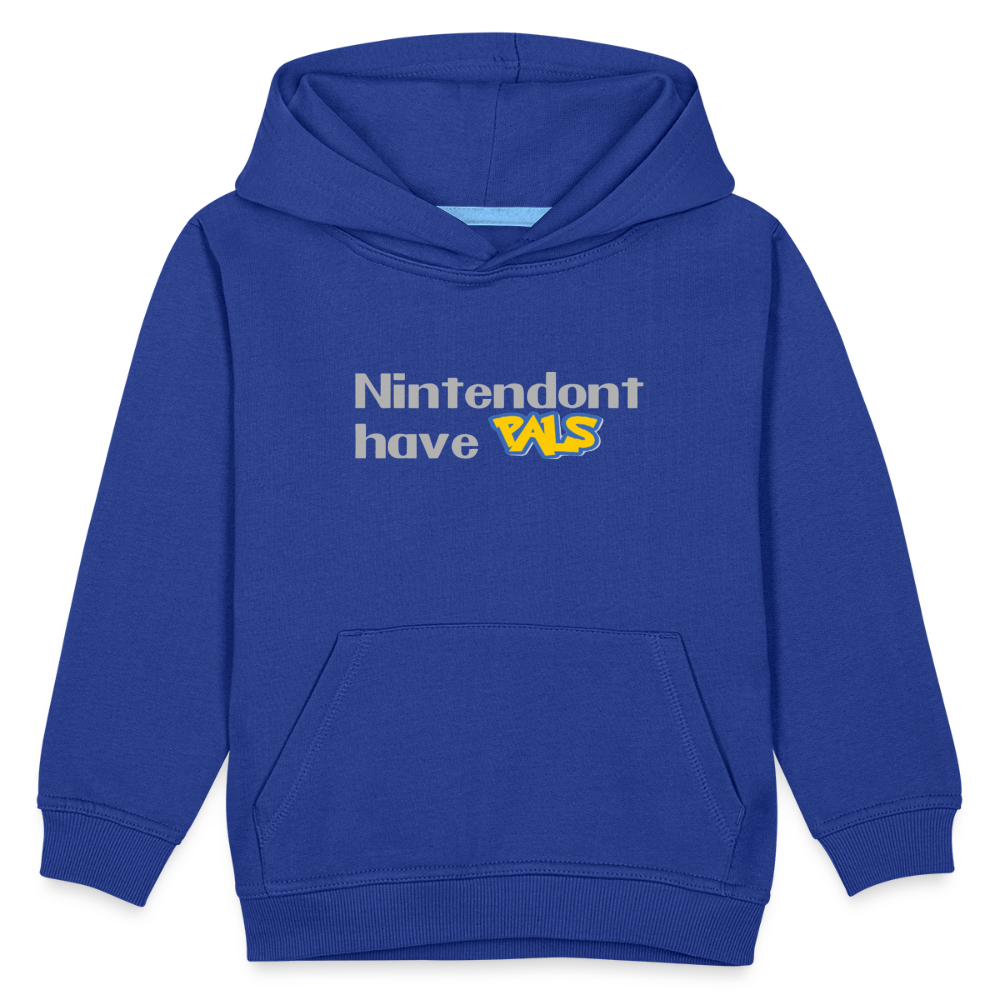 Nintendont have Pals funny Videogame Gift Kids‘ Premium Hoodie - royal blue