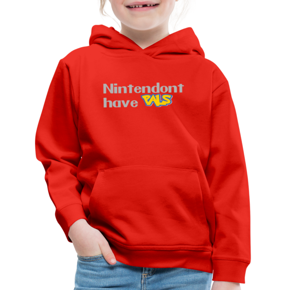 Nintendont have Pals funny Videogame Gift Kids‘ Premium Hoodie - red