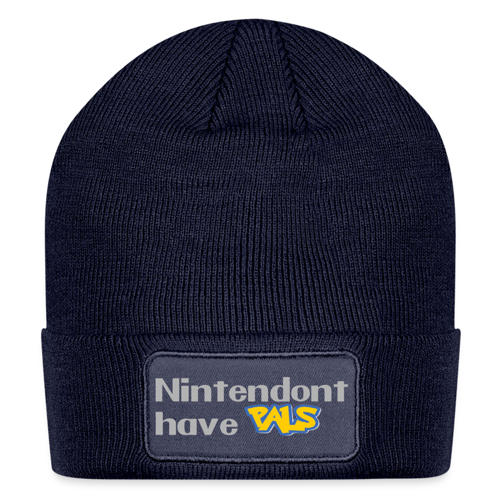 Nintendont have Pals funny Videogame Gift Kids Patch Beanie - navy