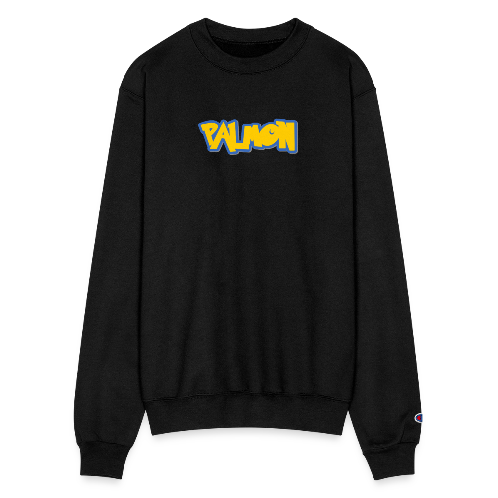 PALMON Videogame Gift for Gamers & PC players Champion Unisex Powerblend Sweatshirt - black