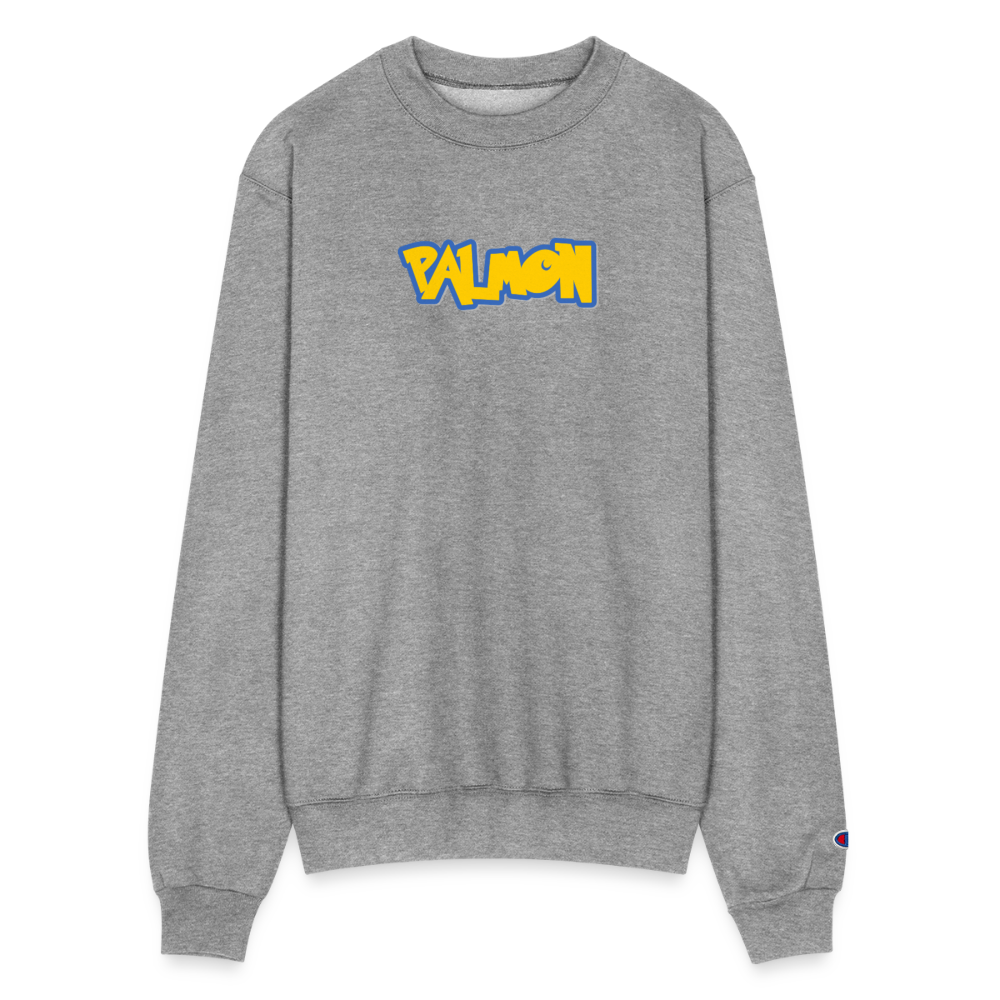 PALMON Videogame Gift for Gamers & PC players Champion Unisex Powerblend Sweatshirt - heather gray