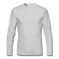 Customizable Men's Long Sleeve T-Shirt by Next Level add your own photos, images, designs, quotes, texts and more