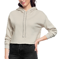 Customizable Women's Cropped Hoodie add your own photos, images, designs, quotes, texts and more