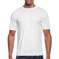 Customizable Men’s Moisture Wicking Performance T-Shirt add your own photos, images, designs, quotes, texts and more