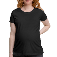 Customizable Women’s Maternity T-Shirt add your own photos, images, designs, quotes, texts and more