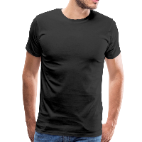 Customizable Men's Premium T-Shirt add your own photos, images, designs, quotes, texts and more