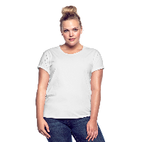Customizable Women's Relaxed Fit T-Shirt add your own photos, images, designs, quotes, texts and more