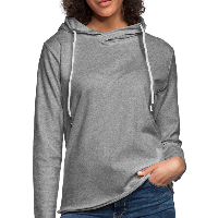 Customizable Unisex Lightweight Terry Hoodie add your own photos, images, designs, quotes, texts and more