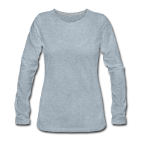 Customizable Women's Premium Long Sleeve T-Shirt add your own photos, images, designs, quotes, texts and more