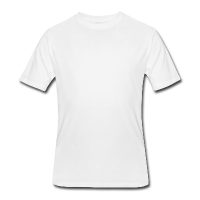Customizable Men’s 50/50 T-Shirt add your own photos, images, designs, quotes, texts and more