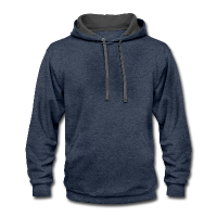Customizable Unisex Contrast Hoodie add your own photos, images, designs, quotes, texts and more