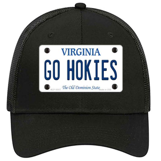 Go Hokies Virginia Novelty Black Mesh License Plate Hat