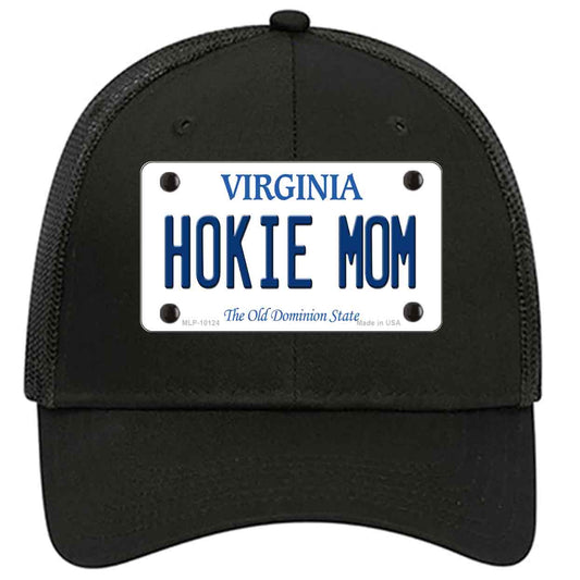 Hokie Mom Virginia Novelty Black Mesh License Plate Hat