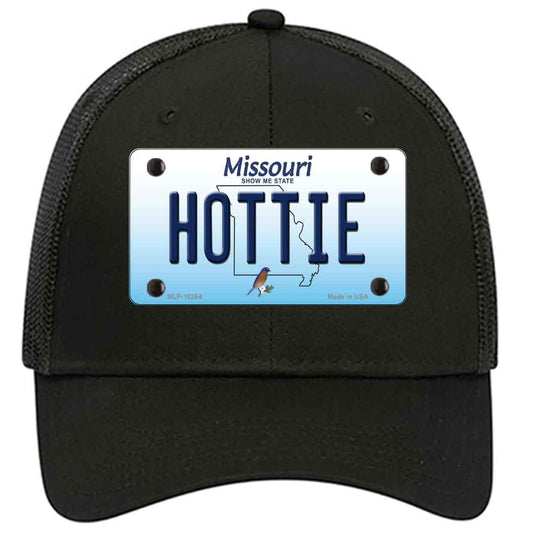 Hottie Missouri Novelty Black Mesh License Plate Hat
