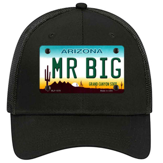 Mr Big Arizona Novelty Black Mesh License Plate Hat