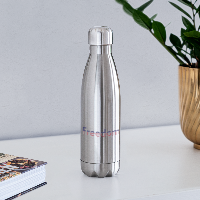 Freedom Patriotic Word Art Insulated Stainless Steel Water Bottle