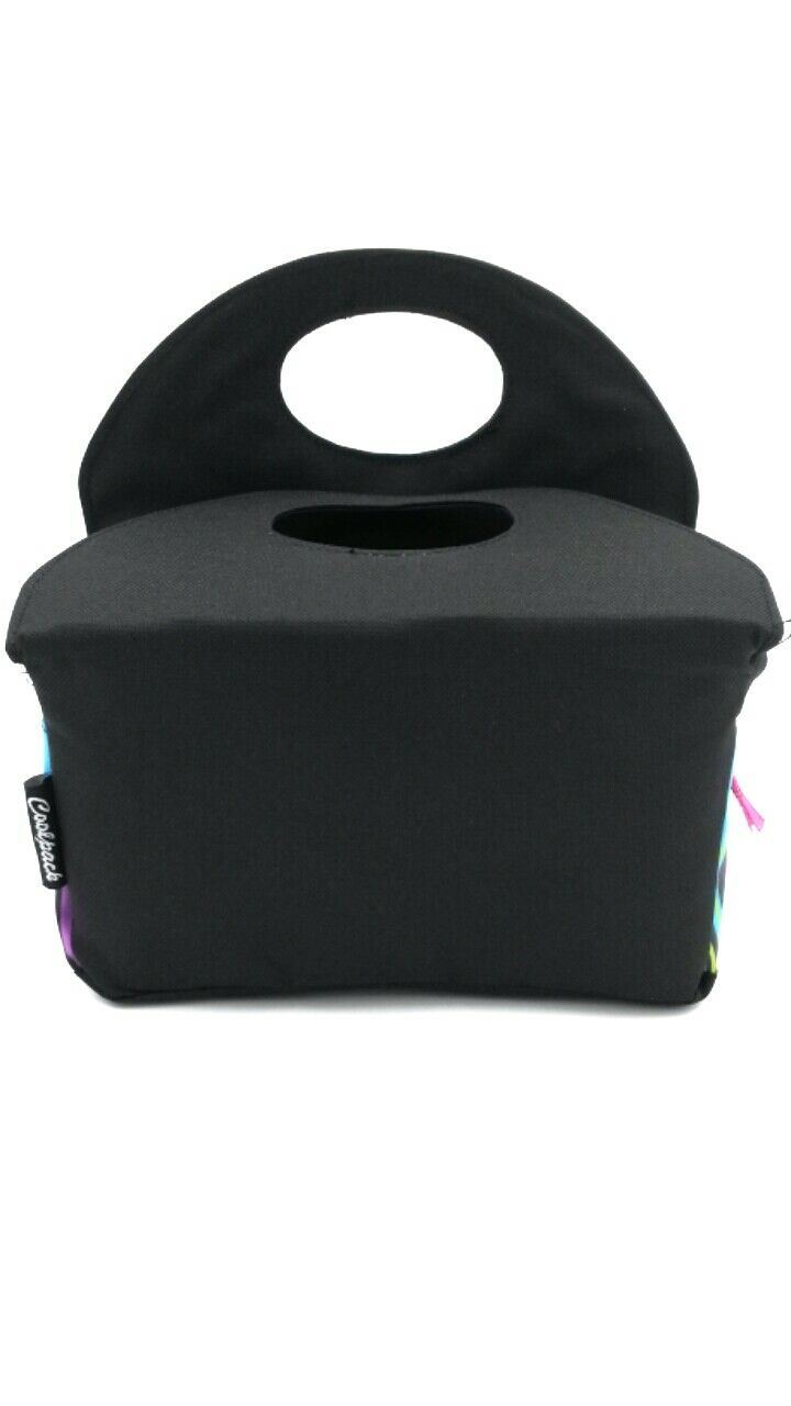 Insulated Lunch Bag Cooler with Front Velcro Pocket and Purse Design. Pretty and Nice!