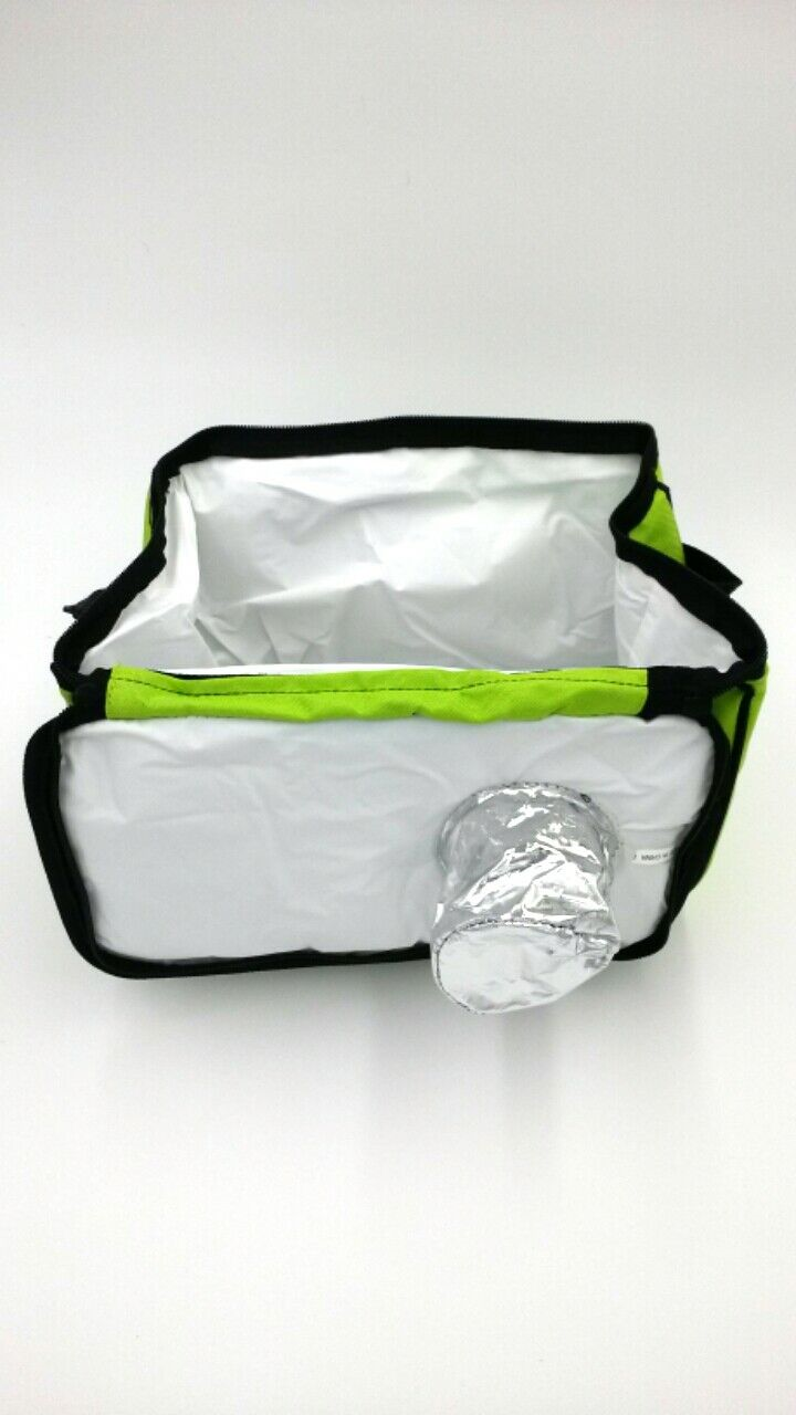 Coolpack 12 can deluxe beverage holder lunch cooler bag with shoulder strap