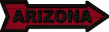 Arizona Novelty Metal Arrow Sign