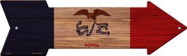 Iowa State Flag Novelty Arrows