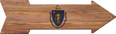 Massachusetts State Flag Novelty Arrows