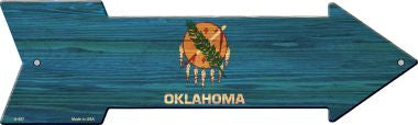 Oklahoma State Flag Novelty Arrows