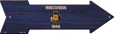 Wisconsin State Flag Novelty Arrows
