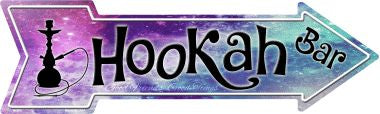 Hookah Bar Novelty Metal Arrow Sign  A-266