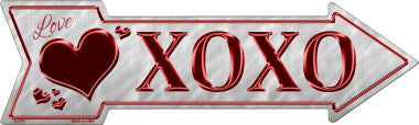 XOXO Novelty Metal Arrow Sign