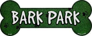 Bark Park Novelty Bone Magnet 