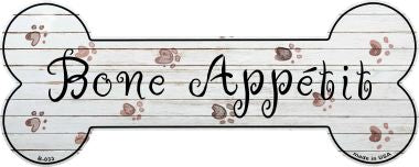 Bone Appetit Novelty Bone Magnet 