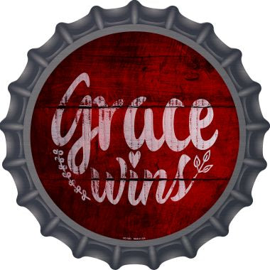 Grace Wins Novelty Metal Bottle Cap BC-1003