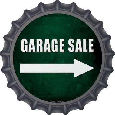 Garage Sale Right Novelty Metal Bottle Cap BC-1119
