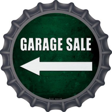 Garage Sale Left Novelty Metal Bottle Cap BC-1123