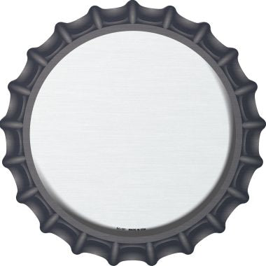 White Novelty Metal Bottle Cap BC-151