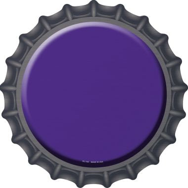 Purple Novelty Metal Bottle Cap BC-159