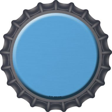 Light Blue Novelty Metal Bottle Cap BC-161