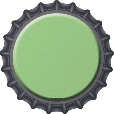 Lime Green Novelty Metal Bottle Cap BC-162