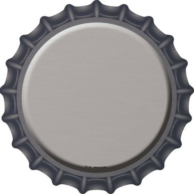 Tan Novelty Metal Bottle Cap BC-163