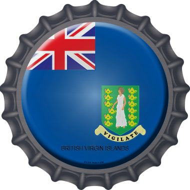 British Virgin Islands  Novelty Metal Bottle Cap BC-215